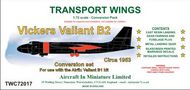  AIM - Transport Wings  1/72 Vickers Valiant B.2 conversion set - Pre-Order Item* TWC72017