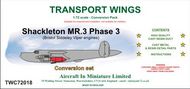  AIM - Transport Wings  1/72 Avro Shackleton MR.3 Phase 3 (Viper) conversion TWC72018