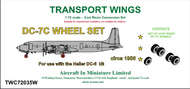  AIM - Transport Wings  1/72 DC-7C wheel set TWC72035W