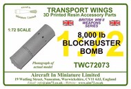  AIM - Transport Wings  1/72 8,000 lb blockbuster bomb. TWC72073