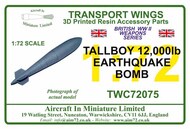  AIM - Transport Wings  1/72 Tallboy bomb TWC72075