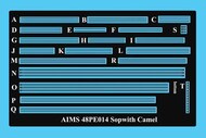  Aims  1/48 Sopwith Camel F.1 bracing wires AIMPE48014