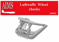  Aims  1/24 Luftwaffe Wheel Chocks AIMS24P002