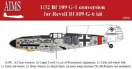  Aims  1/32 Messerschmitt Bf.109G-1 conversion AIMS32P011