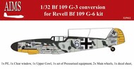  Aims  1/32 Messerschmitt Bf.109G-3 conversion AIMS32P012