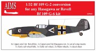  Aims  1/32 Messerschmitt Bf.109G-2 conversion AIMS32P015