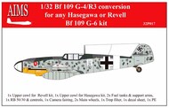  Aims  1/32 Messerschmitt Bf.109G-4/R3 conversion AIMS32P017