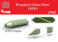  Aims  1/32 RP update for Gloster Meteor F.8/FR.9 AIMS32P069