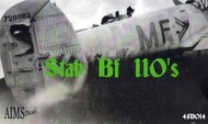 'Stab Messerschmitt Bf.110's'(21 Options plus swastika for 3 aircraft) #AIMS48D014