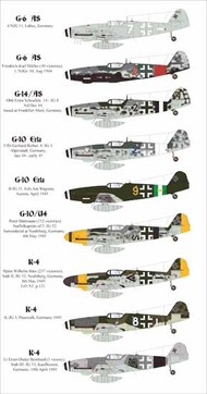 'Late war Messerschmitt Bf.109's'Bf.109G-6 /AS #AIMS48D024