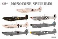 Monotone Supermarine Spitfires Pr.Mk.IV, Pr Mk.IX, PR Mk.IG, Mk.Vc, Mk.Vb #AIMS48D028