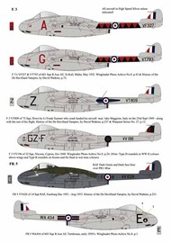  Aims  1/48 de Havilland Vampire F.3, FB.5 & FB.9 Collection' AIMS48D038