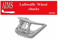  Aims  1/48 Luftwaffe Wheel Chocks AIMS48P028