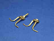  Aims  1/48 FuG 220 SN2 dipole mounts (brass) - (for Ju.88G-1 / G-6 / G-7 and Ju 388 J-1) AIMS48P069