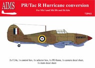 Aims  1/72 PR Hawker Hurricane conversion for any kit AIMS72P011