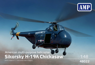  AMP Kits  1/48 Sikorsky H19 Chickasaw US Marines Helicopter (New Tool) APK48022