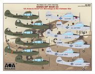  AOA Decals  1/32 Dogs of War (1) - U.S. Army/USAF Cessna O-1A Bird Dogs in the Vietnam War. AOA32019