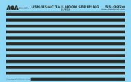  AOA Decals  1/32 USN/USMC Tailhook Striping. OUT OF STOCK IN US, HIGHER PRICED SOURCED IN EUROPE AOASS02A