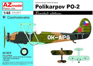  AZ Model  1/48 Polikarpov Po-2, Czechoslovakia, GDR, Yugosla AZM48070