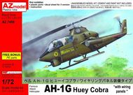  AZ Model  1/72 Bell AH-1G Huey Cobra w/wiring panels w/PE AZM74050