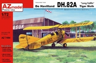  AZ Model  1/72 De Havilland DH.82A Tiger Moth - Long Tailfin AZM74094