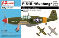 AZ Model  1/72 P-51B Mustang 52nd FG AZM75015