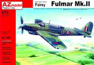  AZ Model  1/72 Fairey Fulmar NF Mk.II (PE bits & resin wheel AZM75066
