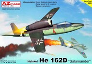  AZ Model  1/72 Heinkel He.162D new tool AZM7826