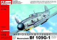  AZ Model  1/72 Messerschmitt Bf.109G-1 German Fighter AZM74065