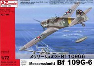  AZ Model  1/72 Messerschmitt Bf.109G-0 V-tail/R6 AZM75046