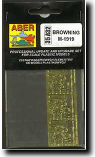  Aber Accessories  1/35 Browning M1919 MG Detail ABR35A032