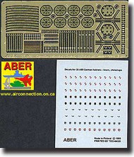  Aber Accessories  1/35 German Helmet's Liners, Chinstraps w/ Decals ABR35A069