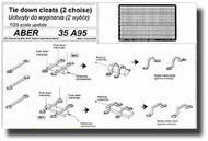  Aber Accessories  1/35 The Down Cleats Set #2 ABR35A095