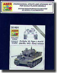  Aber Accessories  1/35 Tiger I Early Detail Superset ABR35K01
