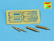  Aber Accessories  1/35 Set of 2 barrels for MGs ZB 37 used on Pz.Kpf ABR35L101