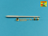  Aber Accessories  1/35 10,5cm KwK L/70 barrel with double baffle muzzle brake for German Pz.Kpfw.VII Lowe" ABR35L231