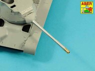  Aber Accessories  1/35 90mm M36 tank barrel cyrindrical Muzzle Brake with mantlet cover for U.S. M47 Patton ABR35L285