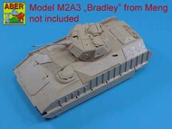 25mm M242 Bushmaster ribbed chain gun barrel & 7,62mm M240 machine gun barrel used on late M2A3 Bradley or LAV-25 Piranha #ABR35L292