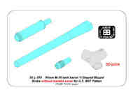 90mm barrel Y-Shaped Muzzle Brake without mantlet for M47 ABR35L358