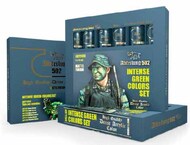  Abteilung 502  NoScale Intense Green Acrylic Paint Set (6 Colors) 20ml Tubes ABT1166