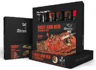 Rust & Red Weathering Oil Paint Set (6 Colors) 20ml Tubes #ABT304