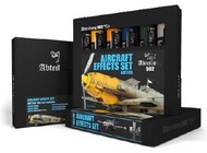 Aircraft Effects Weathering Oil Paint Set (6 Colors) 20ml Tubes #ABT305