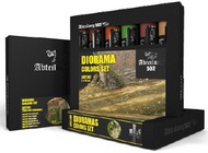Dioramas Weathering Oil Paint Set (6 Colors) 20ml Tubes #ABT307
