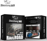  Abteilung 502  NoScale Railroad Pigment Set (4 Colors) 20ml Bottles ABT413