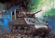  Academy  1/35 M4A2 (75) Sherman Pacific Theater US Marines Tank - Pre-Order Item ACY13562