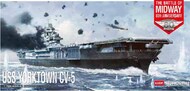  Academy  1/700 USS Yorktown CV-5 Aircraft Carrier Battle of Midway 80th Anniversary ACY14229