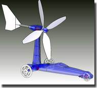  Academy  NoScale Educational Kit: Wind Powered Car* ACY18140