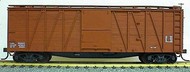  Accurail  HO Data Mineral Red 40' Outside Braced Wood Boxcar ACU4198