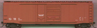  Accurail  HO Data Only Mineral Red 50' AAR Combo Door Riveted Boxcar ACU5398