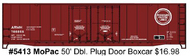  Accurail  HO 50'Dbl Plug Door Box Mopac* ACU5413